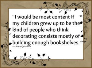 I would be most content...reading quote