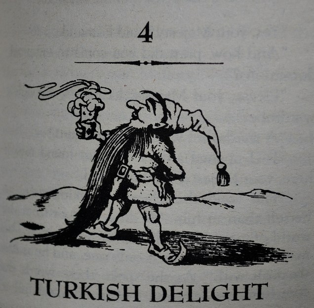 Nothing like a bit of Turkish Delight to get Edmund tangled up with the White Witch!